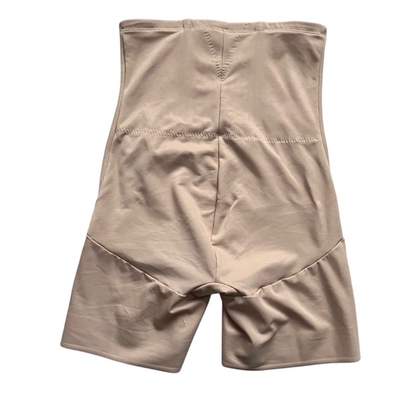 Miraclesuit Shape Away Extra Firm High-Waist Thigh Slimmer 2919 Warm Beige XL - Picture 3 of 7